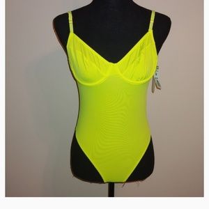 NWT  Super Cute Neon One Piece
